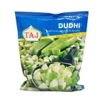 Taj Frozen Dudhi (Bottle Gourd) – 300g | Premium Diced Garden-Fresh Vegetable