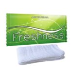 Green Cotton Wet Towel