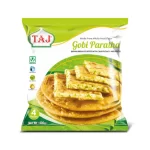 Taj Brand Frozen Gobi Paratha – | Whole Meal Indian Flatbread Stuffed with Cauliflower