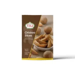 Taj Frozen Chickoo Slices (Sapota) – 500g | 100% Natural & Sweet Tropical Fruit Slices
