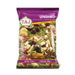 Taj Frozen Undhio Mixed Vegetables – 300g | Authentic Gujarati Style Vegetable Blend