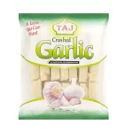 Taj Frozen Crushed Garlic – 400g | Pure & Ready-to-Use Crushed Garlic Blocks
