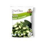 First Choice Frozen Karela (Bitter Gourd) – Individually Quick Frozen, 1kg