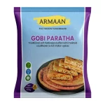 Armaan Gobi Paratha – 400g | 4 Pieces of Traditional Flatbread Stuffed with Spiced Cauliflower