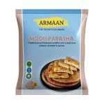Armaan Mooli Paratha – 400g | 4 Pieces of Traditional Flatbread Stuffed with Spiced Radish