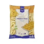 Metro Chef French Fries Normal Cut (9 x 9 mm) – 2.5kg