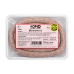 KQF Gluten-Free Beef Boerewors (400g)