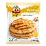 Anita’s Delights Puranpoli Sweet Stuffed Indian Flatbread (4 Pieces)