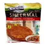 Karachi Delight Clay Oven Sheermal Traditional Bread (3 Pieces)