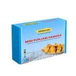 Armaan Mini Punjabi Samosa – Frozen Crispy Pastries with Spiced Potato & Pea Filling