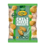 Le Duc Veggie Chilli Cheese Nuggets – Frozen Breaded Chilli & Cheese Bites, 1kg