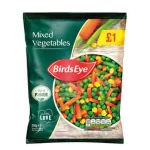 Birds Eye Mixed Vegetables – Frozen Vegetable Mix, 340g