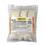 Armaan Chicken Piri Piri Pasty Bites – Frozen Halal Savory Pastries, 400g