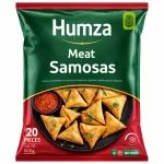 Humza Halal Frozen Meat Samosas — Pack of 20 (600g)