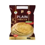 Crown Home Style Plain Paratha — Mouth Tickling Family Pack, 20 Pcs (1600g)