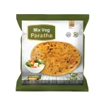 Crown Halal Home Made Recipe Mix Veg Paratha — Pack of 4 (400g)