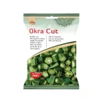Crown Frozen Okra Cut (Bhindi) — Net Weight 1kg