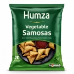 Humza Frozen Vegetable Samosas — Pack of 20 Pieces
