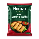 Humza Halal Frozen Meat Spring Rolls — Pack of 20 Pieces