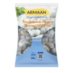 Armaan Premium Quality Seafood Raw Vannamei Peeled & Deveined IQF Shrimp – 31/40 Size (800g)