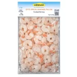 Armaan CPTO Cooked Shrimp – Peeled, Deveined, Tail-On, 31/40 Count (1kg / 2.2 lbs)