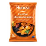 Humza Peri Peri Chicken Goujons — Hot, Crispy & Succulent Bite-Sized Thrill, Pack of 10 Pieces