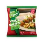 Humza VegeeZ Veggie Nuggets — Crispy Nuggets with Capsicum & Carrot, Ready in 3 Minutes (425g)