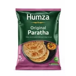 Humza Halal Original Paratha — Flaky, Multi-Layered Flatbread Ready to Cook, Pack of 5 Pieces