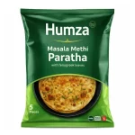 Humza Halal Masala Methi Paratha — With Fenugreek Leaves, Pack of 5 Pieces