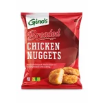 Gino's Breaded Chicken Nuggets — Formed & Shaped Chicken Meat in a Crunchy Breadcrumb Coating