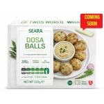 Seara Halal Dosa Balls — 100% Natural Crispy Dosai Batter Snack, Freshly Frozen, No Additives, Oven Ready (325g)