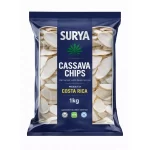 Surya Cassava Chips — Crunchy & Delicious, Rainforest Alliance Certified, Product of Costa Rica (1kg)