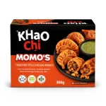 Khao Chi Halal Tandoori Style Chicken Momo's — Bold Tandoori Spiced Dumplings, Keep Frozen (300g)