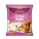 Shazans 20 Meat Rolls (520g) — Delicious Crispy Rolls Filled with Spicy Meat