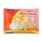 Wellcome Frozen Finely Chopped Garlic & Ginger Mix (14 OZ / 397g) – Non-GMO Cooking Base