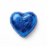 Blue Foil Chocolate Hearts
