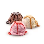 Chocolate Strawberry Vanilla Scoop