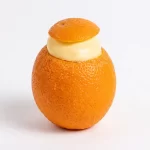 Orange Cream Delight – Whole Orange Filled with Creamy Custard