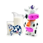 Vacky – Milk Ice Cream with Cow Character Toy